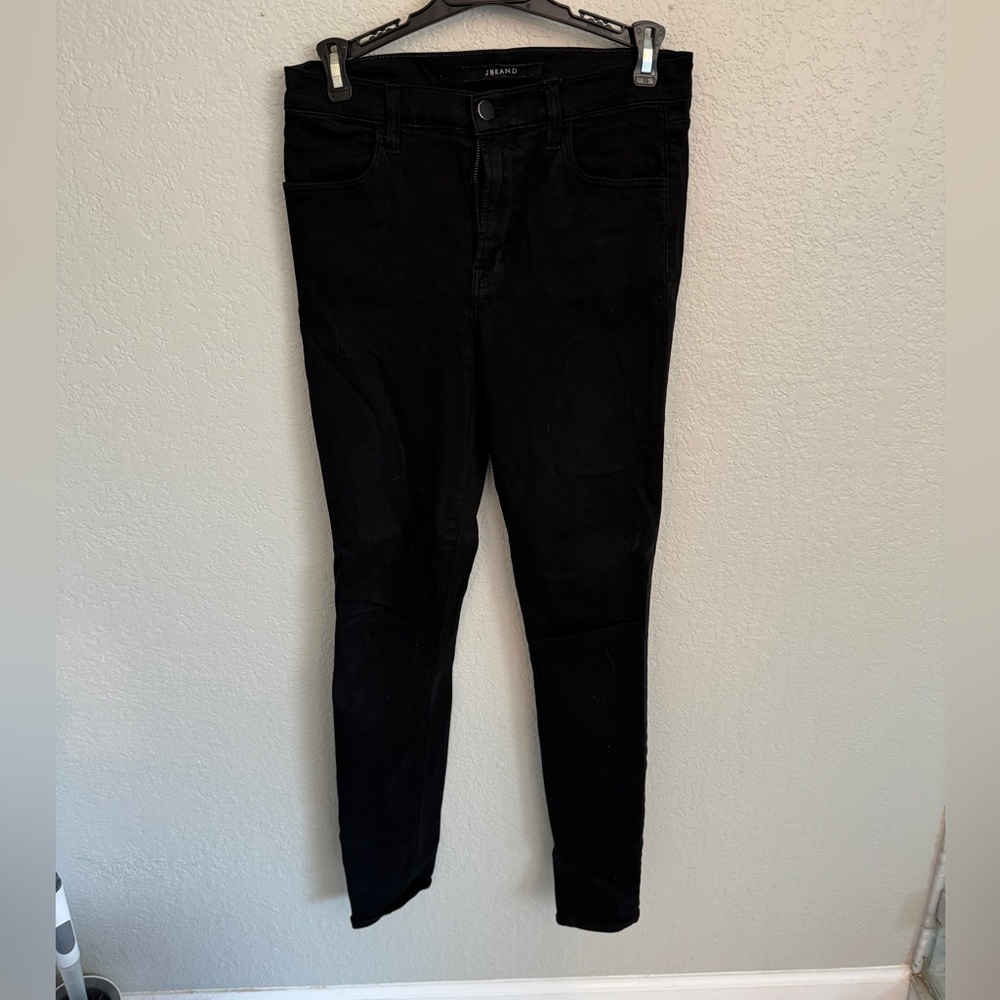 J Brand Maria Black Skinny Jeans